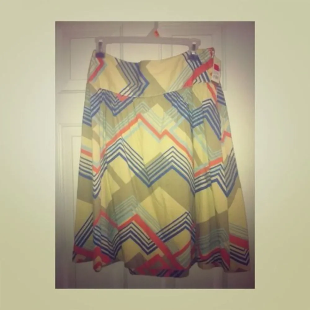 Knee Length printed skirt - Picture 2 of 3